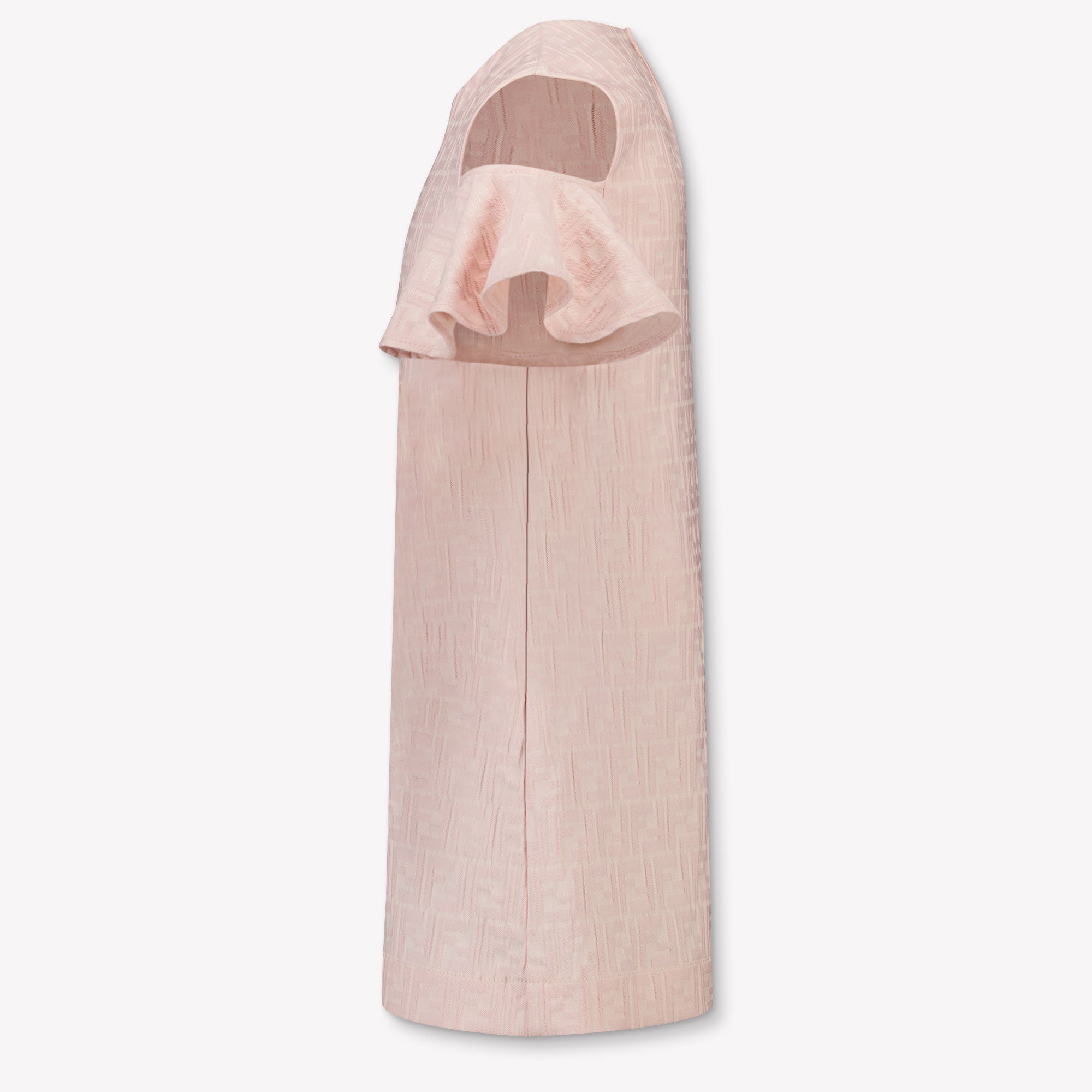 Fendi Kids Girls Dress In Pink