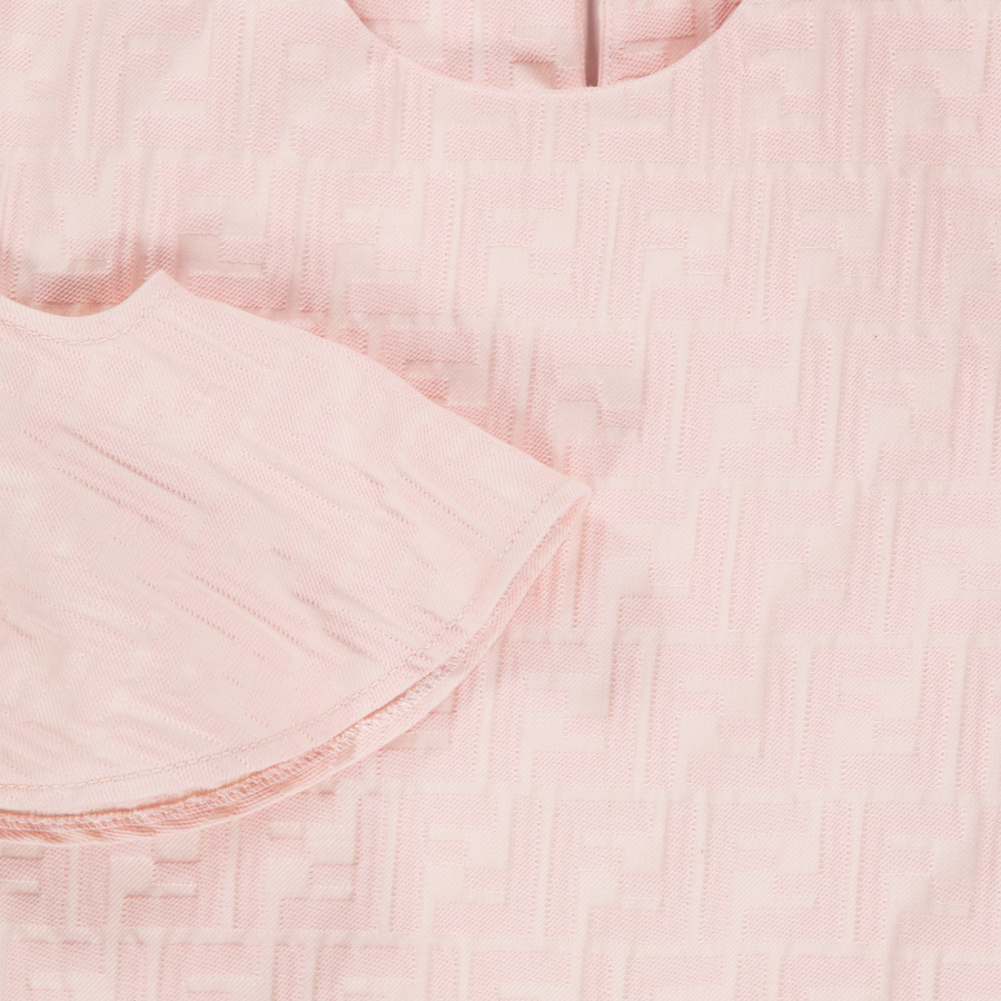 Fendi Kinder Meisjes Jurk In Roze