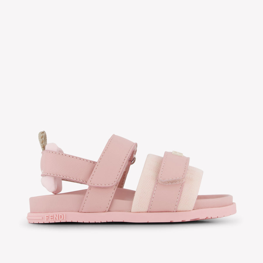 Fendi Girls Sandals in Pink