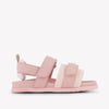 Fendi Unisex Sandalen In Roze