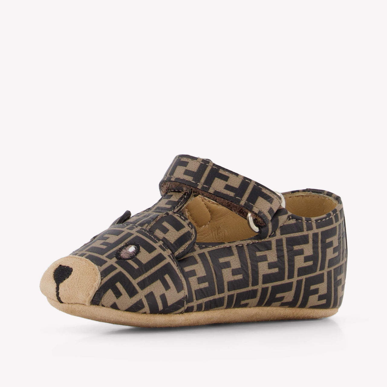 Fendi Baby Girls Shoes In Brown