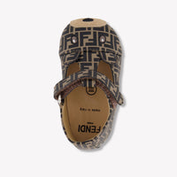 Fendi Baby Girls Shoes In Brown