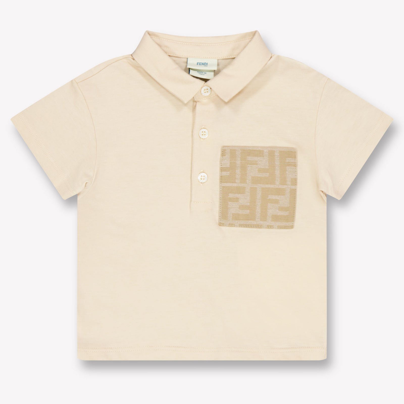 Fendi Baby Boys Polo In Beige