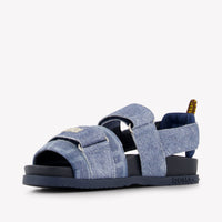 Fendi Unisex Sandals In Blue