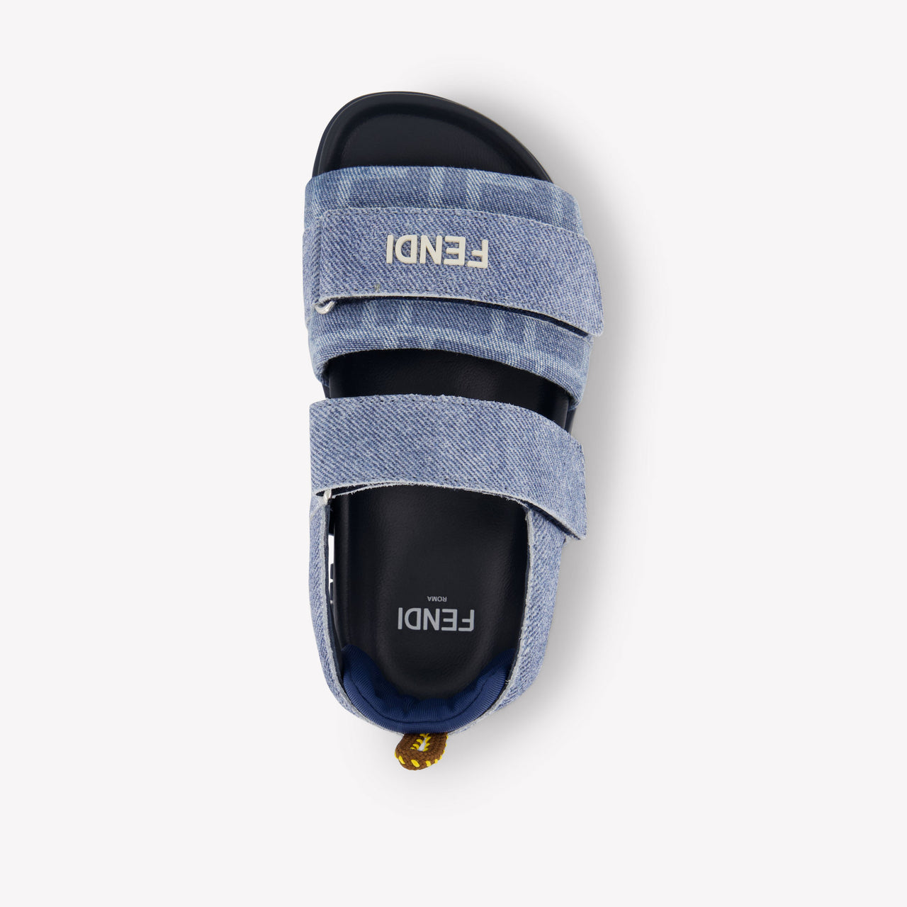 Fendi Unisex Sandals In Blue