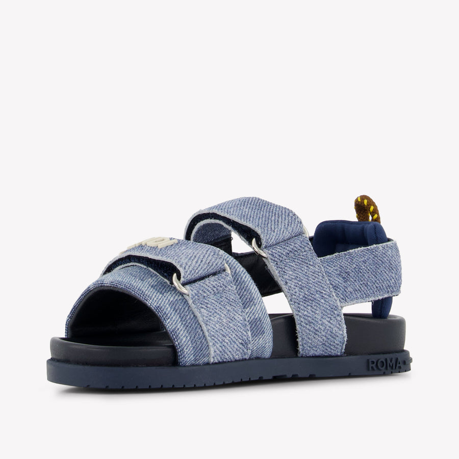 Fendi Unisex Sandals In Blue