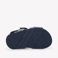 Fendi Unisex Sandals In Blue