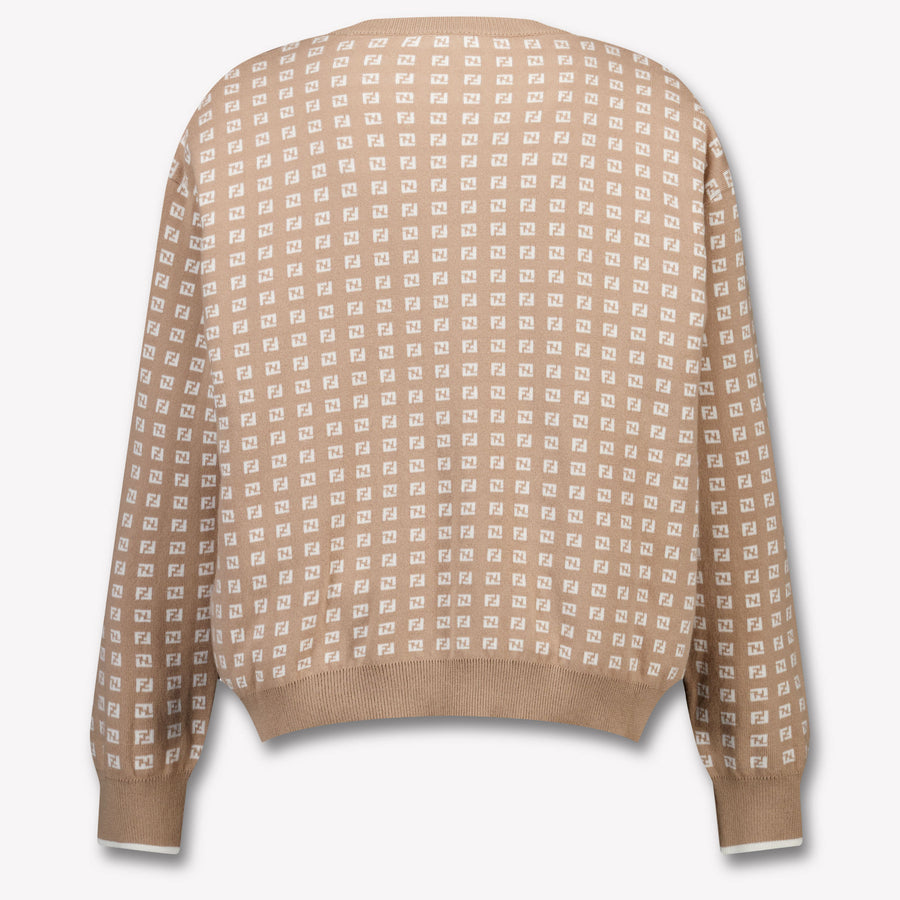 Fendi Kinder Jongens Trui In Beige