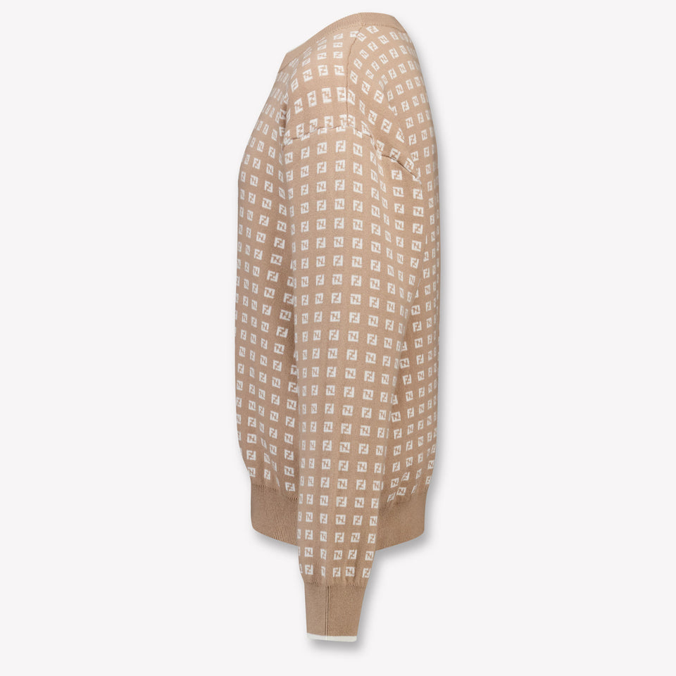 Fendi Kinder Jongens Trui In Beige