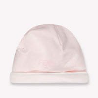 Fendi Baby Unisex Playsuit In Light Pink