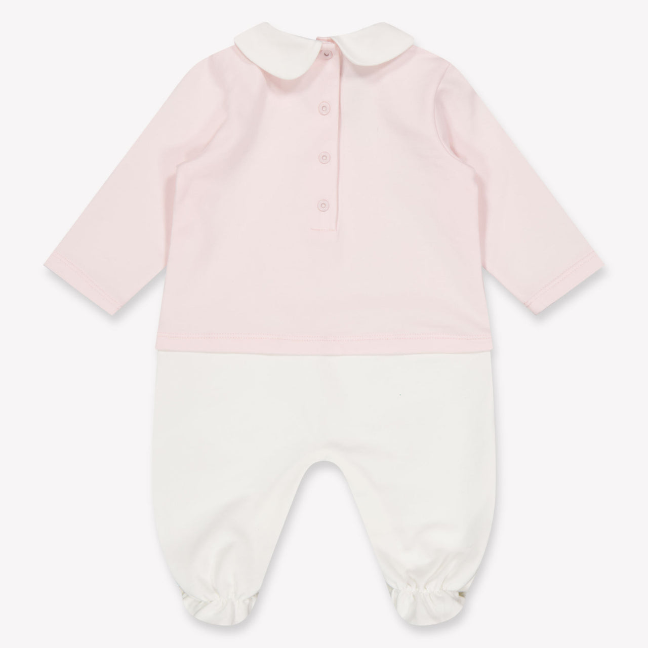 Fendi Baby Unisex Playsuit In Light Pink