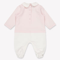 Fendi Baby Unisex Playsuit In Light Pink