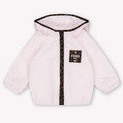 Fendi Baby Girls Summer jacket In Pink