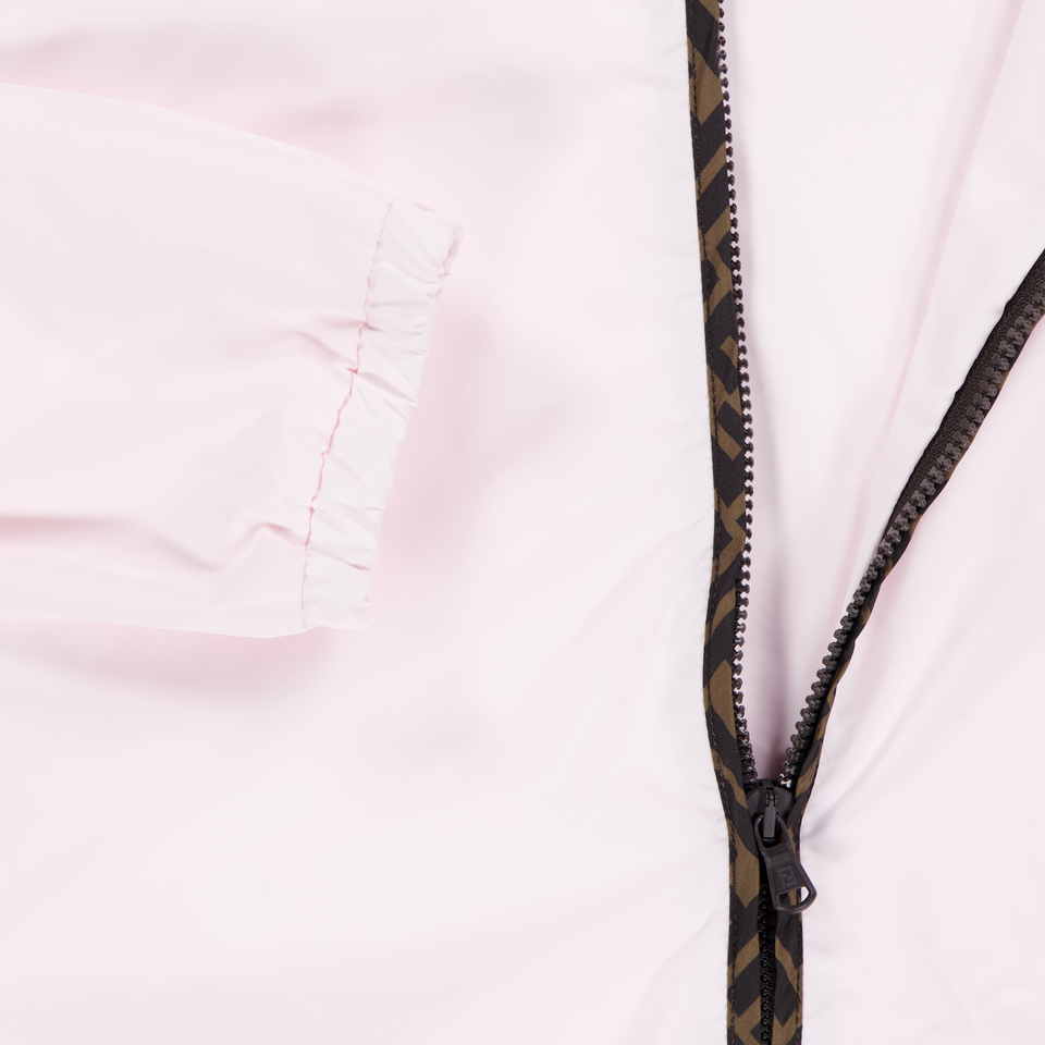 Fendi Kids Unisex Summer jacket In Pink
