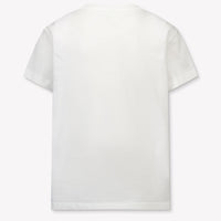 Fendi Kids Unisex T-Shirt In White
