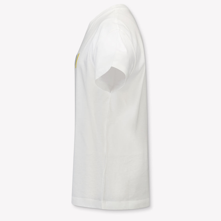Fendi Kids Unisex T-Shirt In White