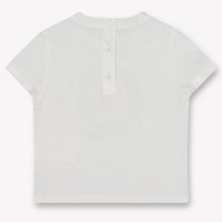 Fendi Baby Jongens T-Shirt In Wit