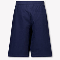 Fendi Kids Boys Shorts In Navy