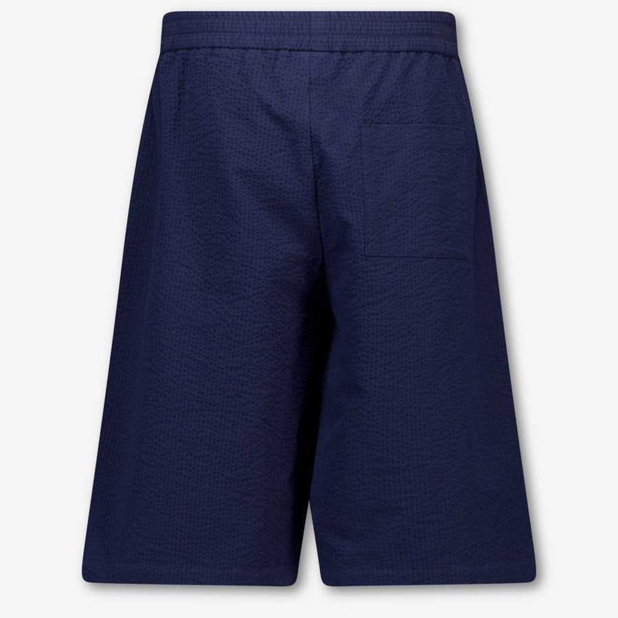 Fendi Kids Boys Shorts In Navy