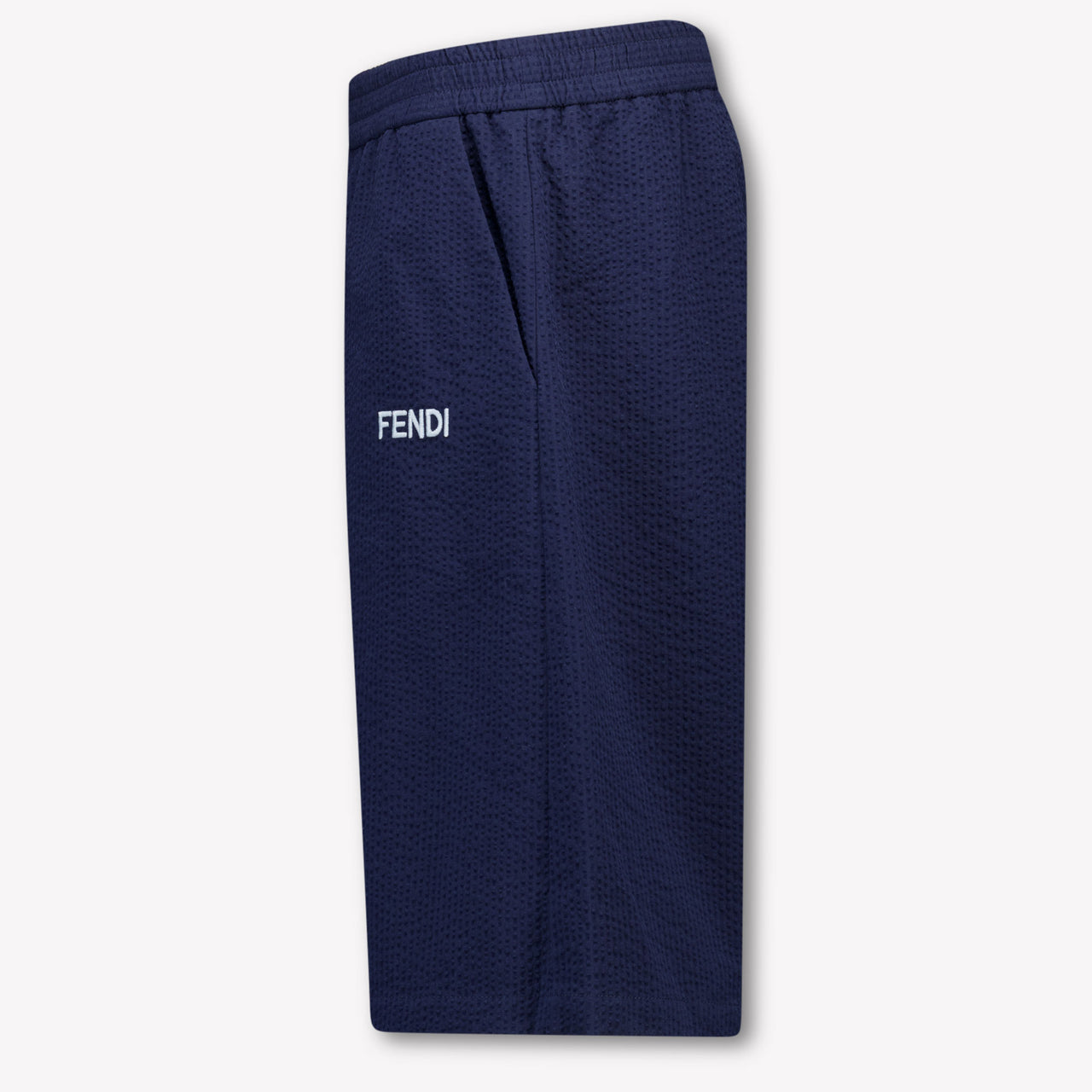 Fendi Kids Boys Shorts In Navy