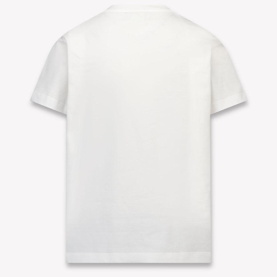 Fendi Kinder Meisjes T-Shirt In Wit