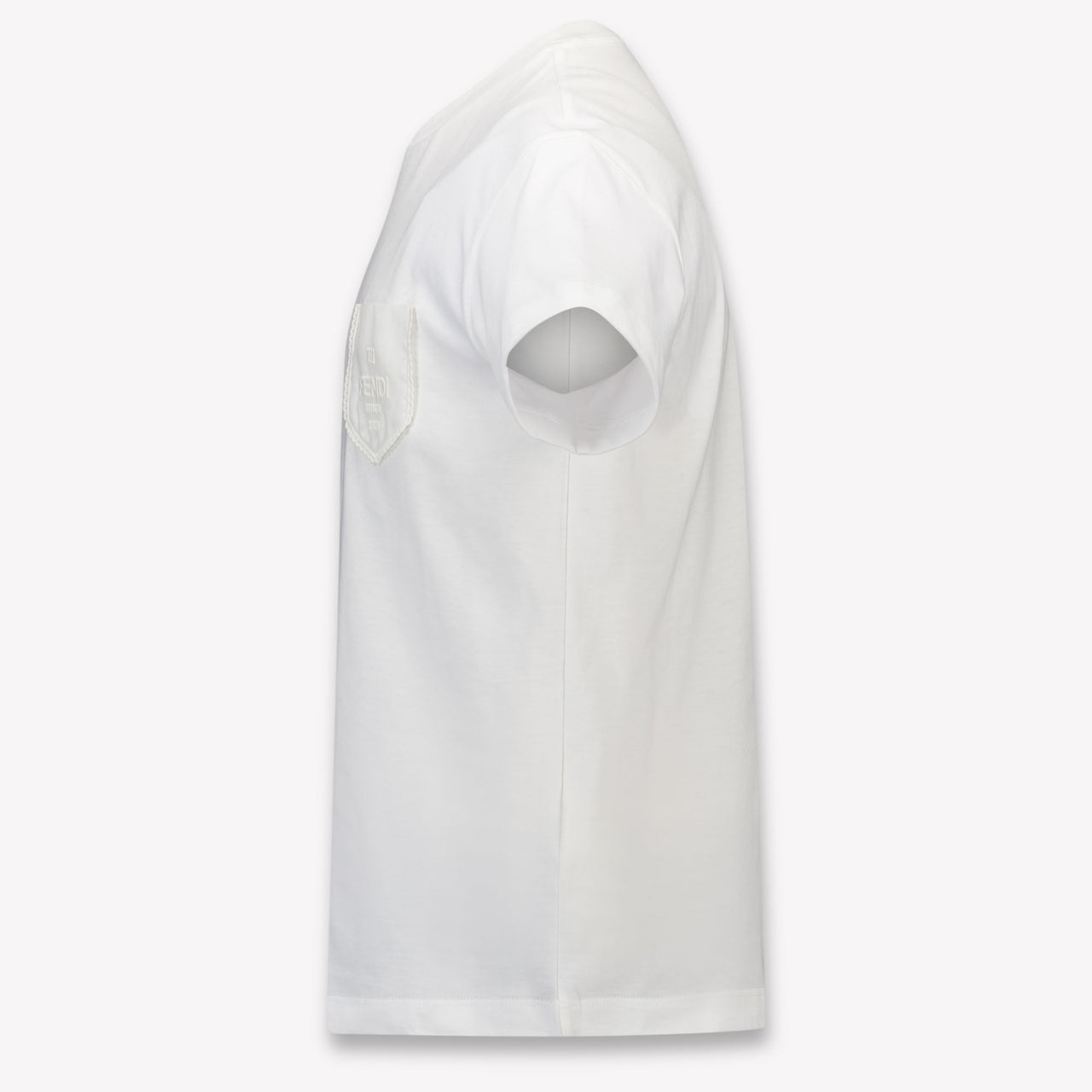Fendi Kinder Meisjes T-Shirt In Wit