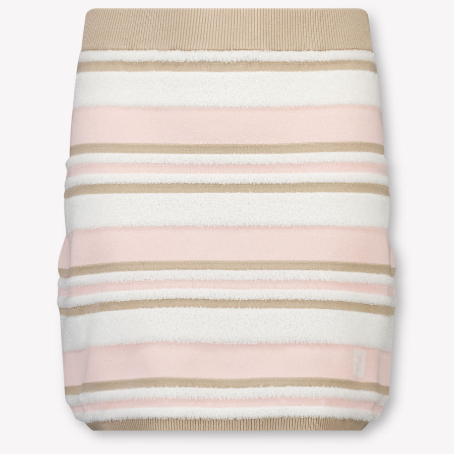 Fendi Kids Girls Skirt In Light Pink