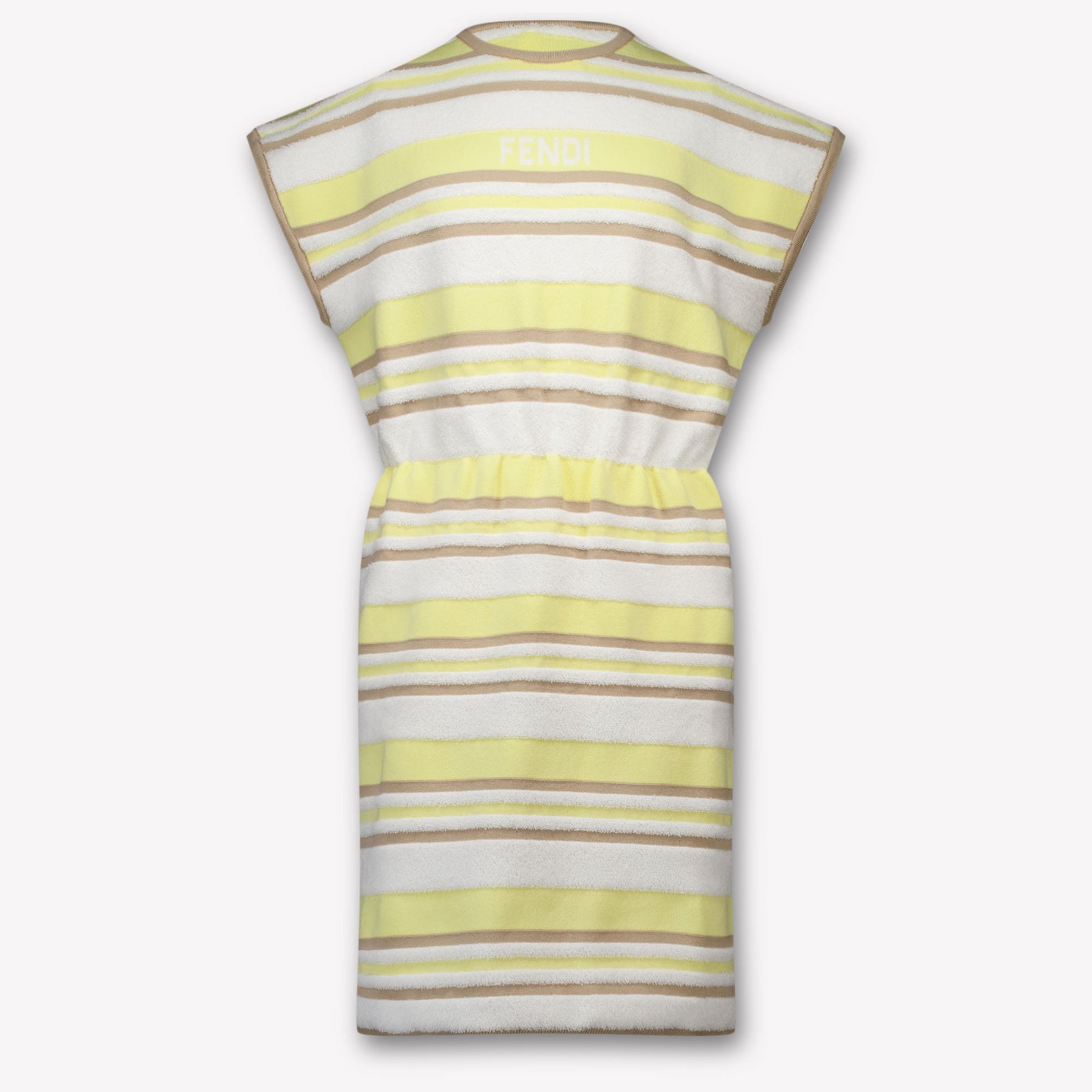 Fendi Kinder Meisjes Jurk In Geel