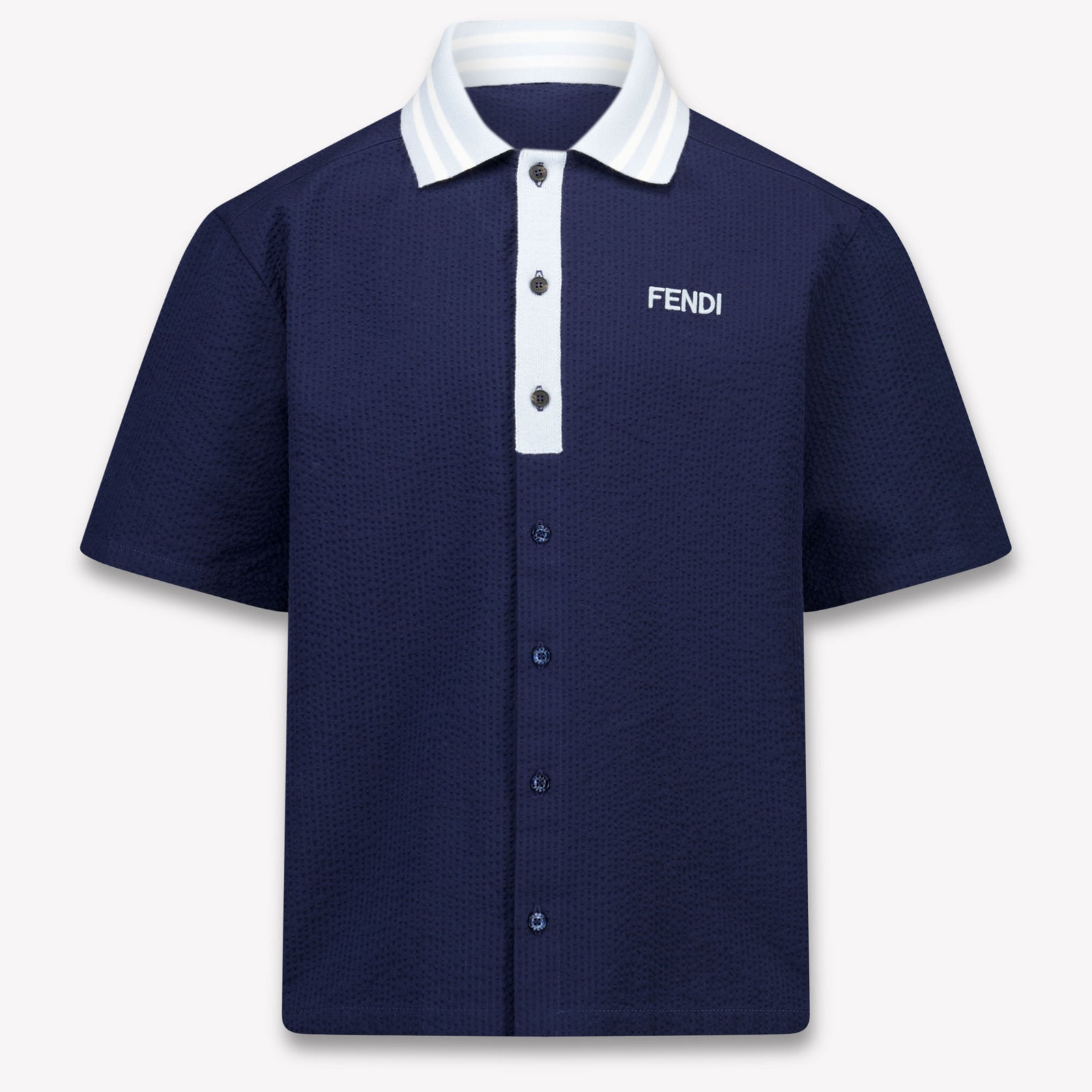 Fendi Kinder Jongens Polo In Navy