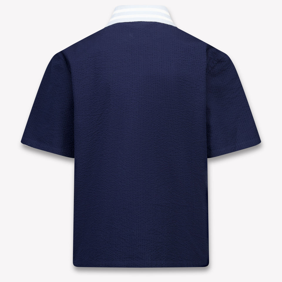 Fendi Kinder Jongens Polo In Navy