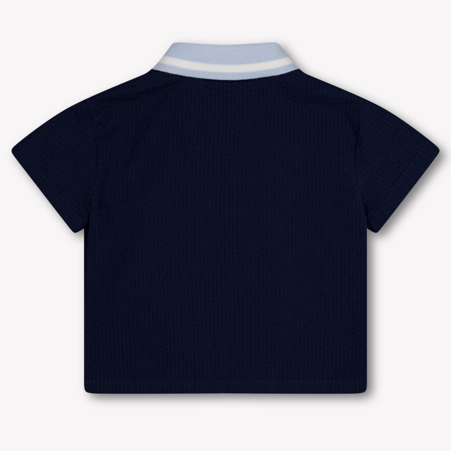 Fendi Baby Jongens Polo In Navy