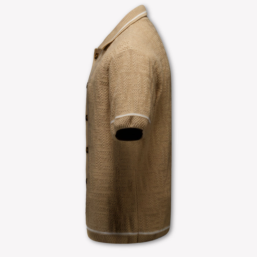 Fendi Kinder Jongens Polo In Beige
