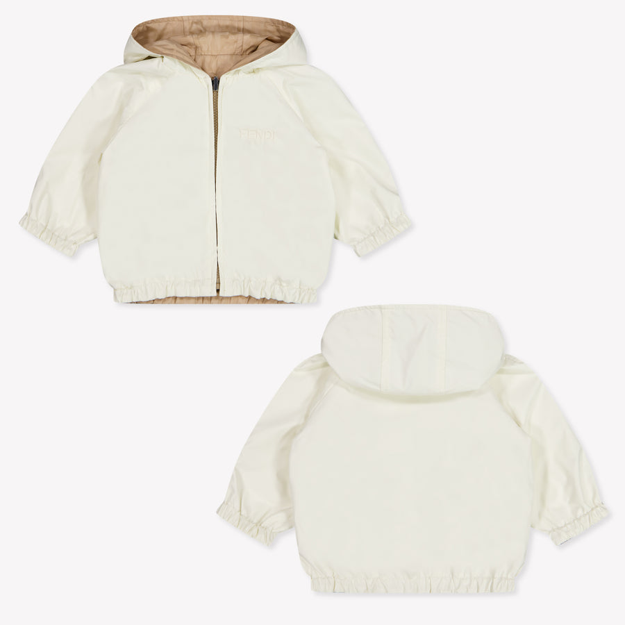Fendi Baby Unisex Zomerjas In Beige