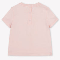 Fendi Baby Unisex T-Shirt In Light Pink