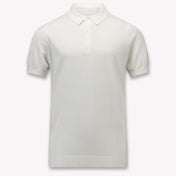 Antony Morato Kids Boys Polo In OffWhite