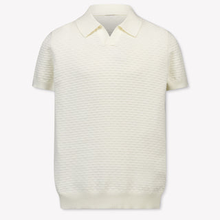 Antony Morato Kids Boys Polo In OffWhite