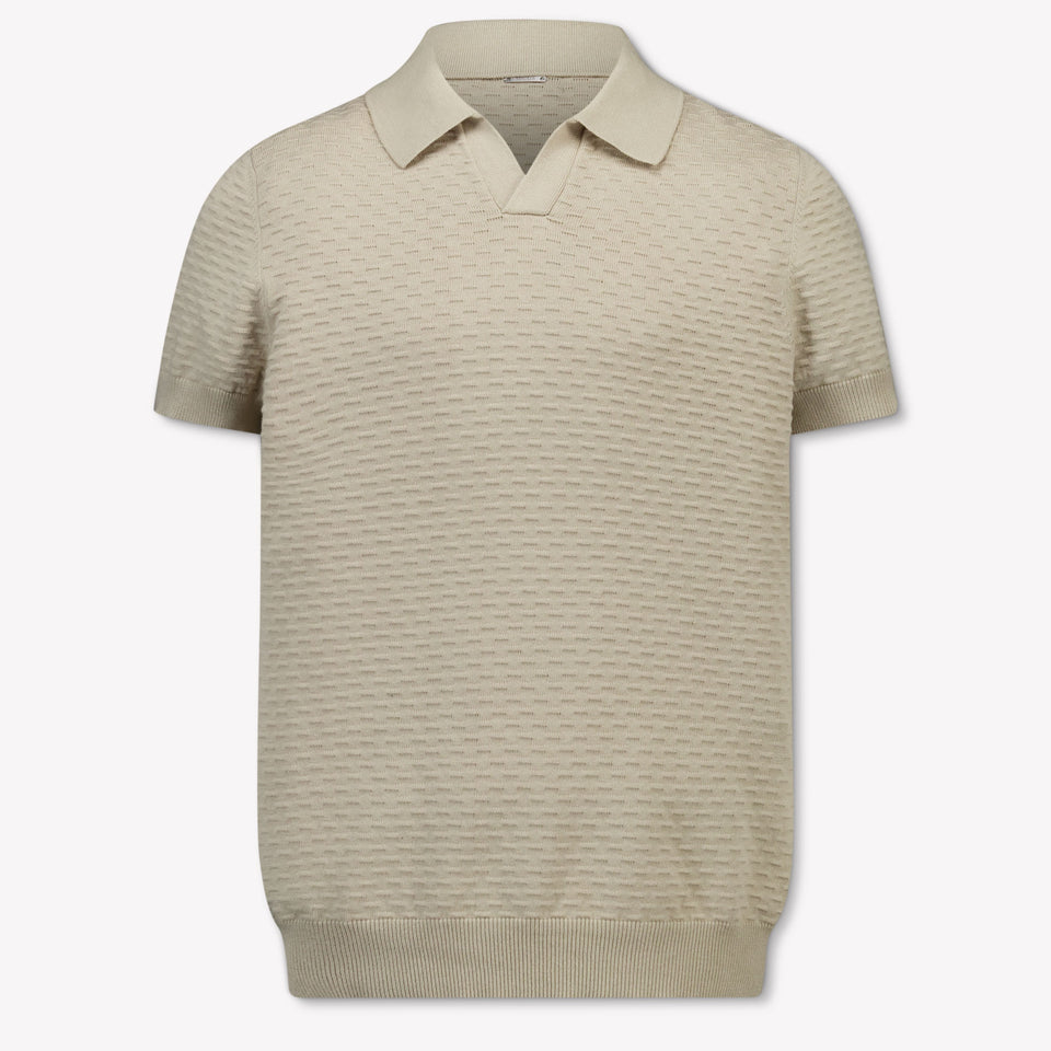Antony Morato Kids Boys Polo In Beige