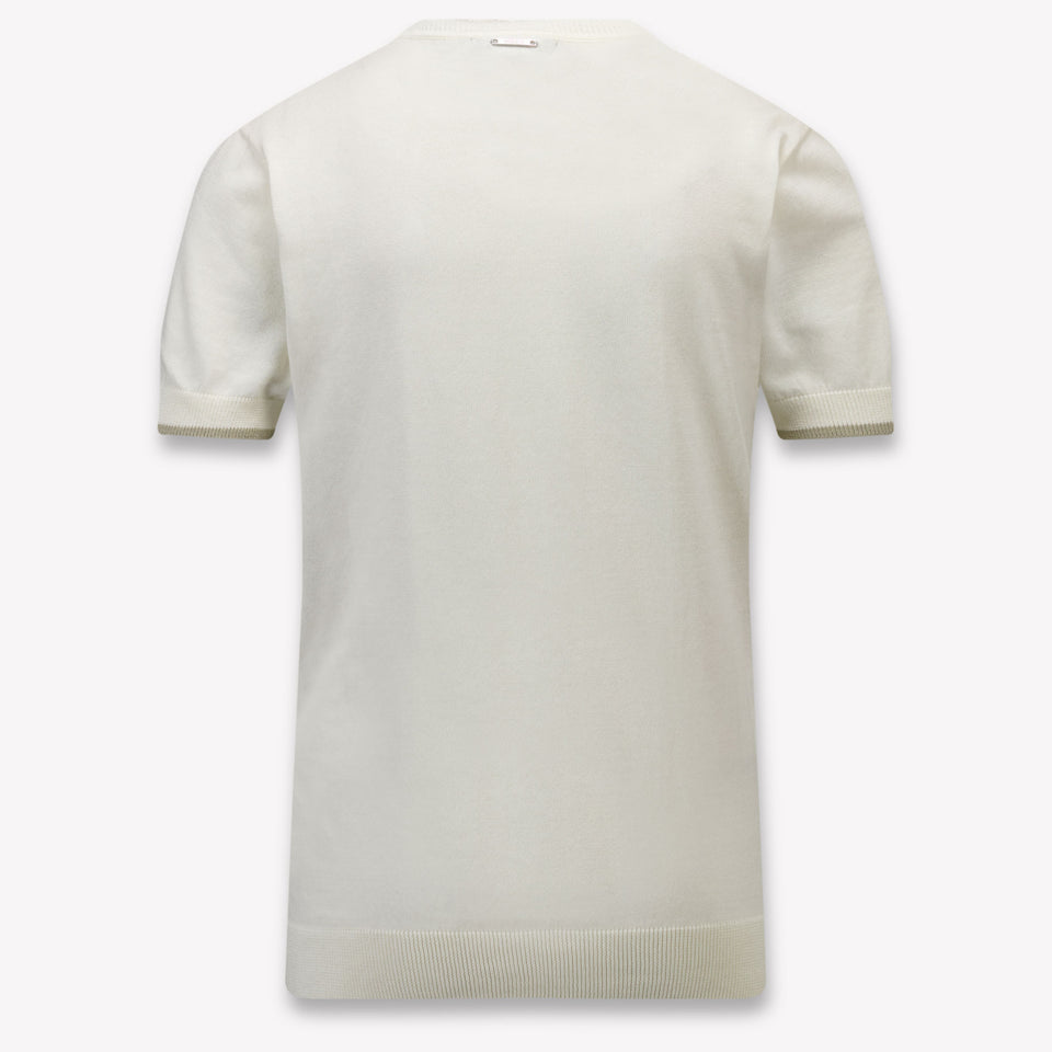 Antony Morato Kinder Jongens T-Shirt In Off White