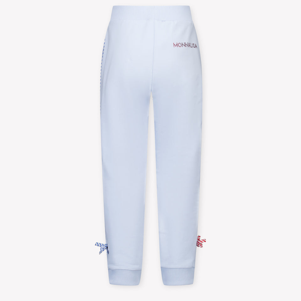 MonnaLisa Kinder Meisjes Broek In Licht Blauw