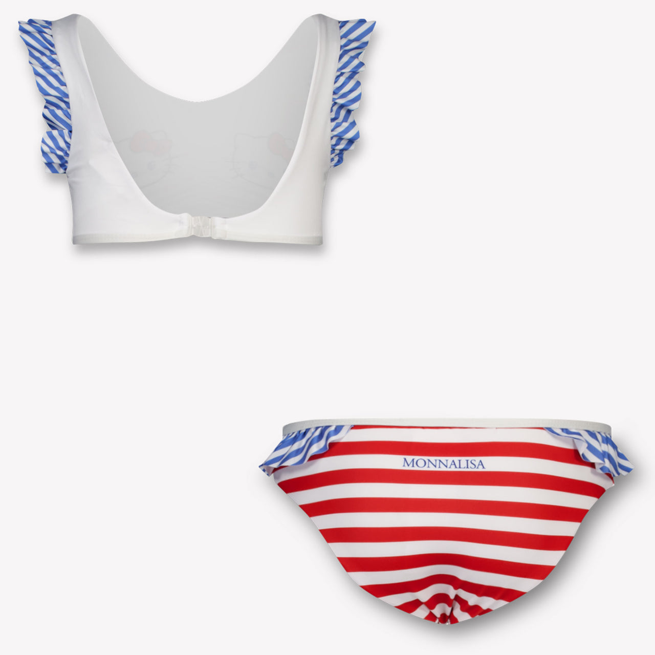 MonnaLisa Kinder Meisjes Zwemkleding In Wit