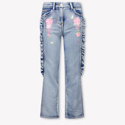 MonnaLisa Kids Girls Jeans In Blue