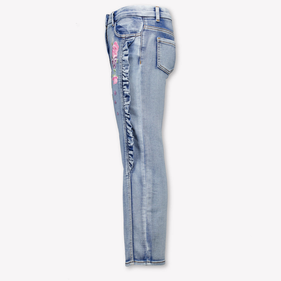 MonnaLisa Kinder Meisjes Jeans In Blauw