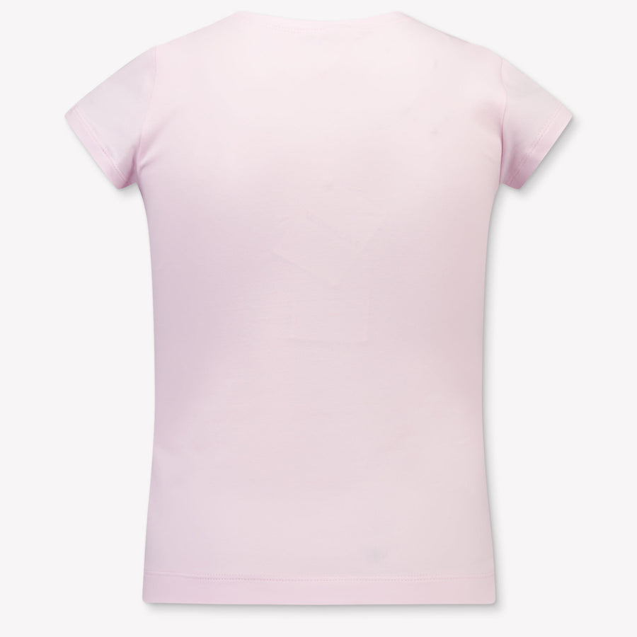 MonnaLisa Kinder Meisjes T-Shirt In Licht Roze