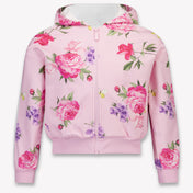 MonnaLisa Kids Girls Cardigan In Light Pink