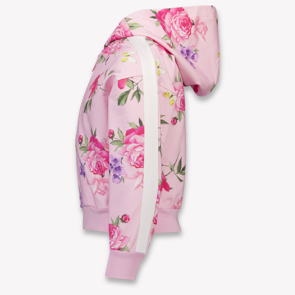 MonnaLisa Kids Girls Cardigan In Light Pink