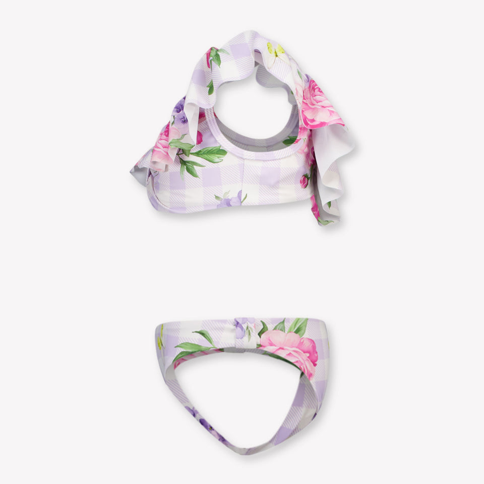 MonnaLisa Kinder Meisjes Zwemkleding In Lila