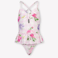 MonnaLisa Kids Girls Swimwear In Pink