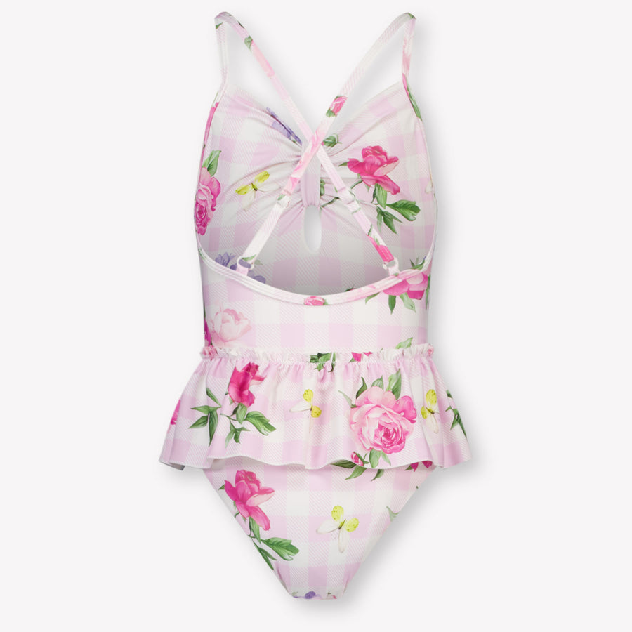 MonnaLisa Kids Girls Swimwear In Pink