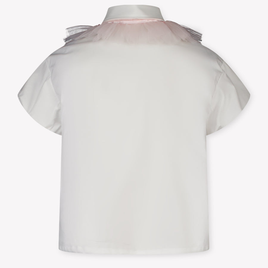MonnaLisa Kids Girls Blouse In White