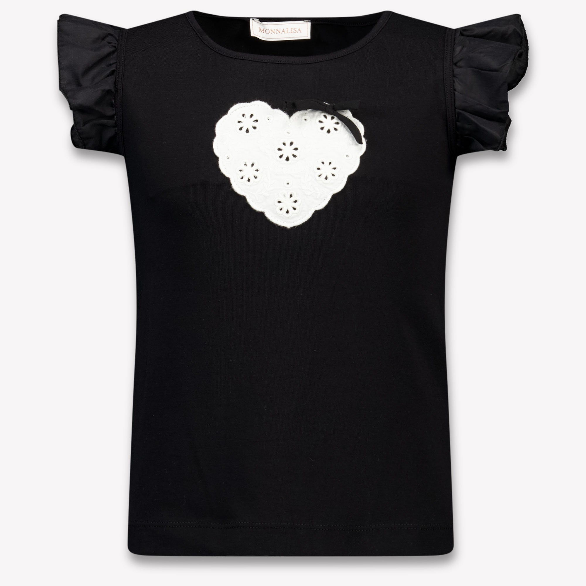 MonnaLisa Kids Girls T-Shirt In Black